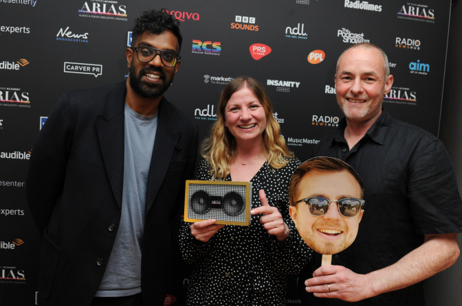 Folded Wing win Gold Award at ARIAS for BBC Radio 2's For The Love Of Hip Hop presented by Romesh Ranganathan