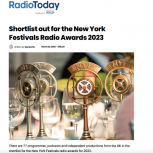 New York Festival Radio Awards Shortlist in Radio Today