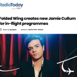 Taking Off with Jame Cullum in Radio Today