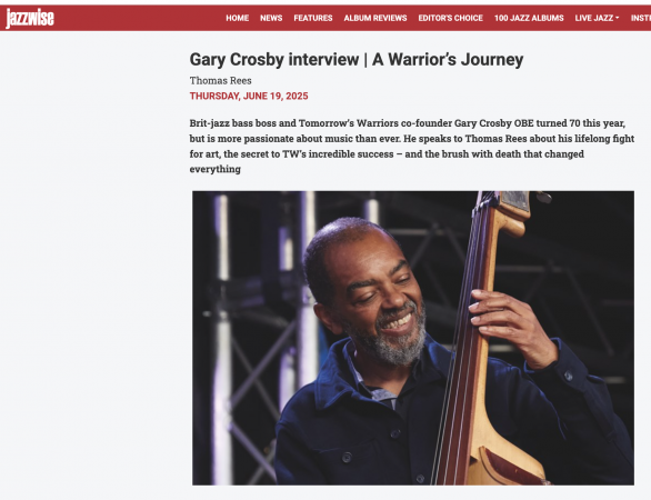 Gary Crosby interview | A Warrior’s Journey