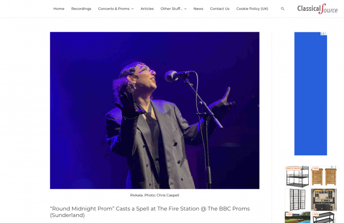 Classical Source reporting on sell-out 'Round Midnight Proms