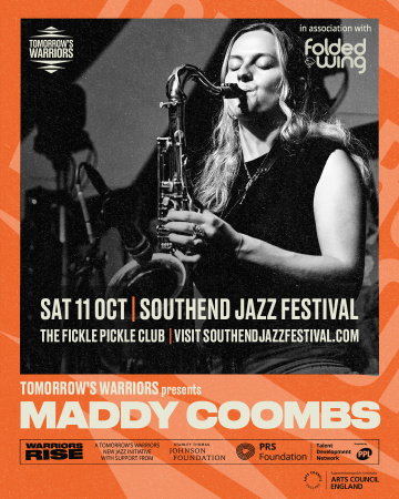 Folded Wing to partner with Tomorrow's Warriors at the Southend Jazz Festival