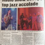 Southend Echo reports on Parliamentary Jazz Award win