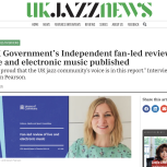 UK Jazz News interview with Karen P on Fan Led Review