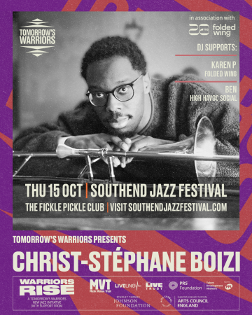 Christ-Stéphane Boizi to play at Southend Jazz Festival